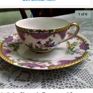Vintage Noritake Chanvale Tea Cup and Saucer